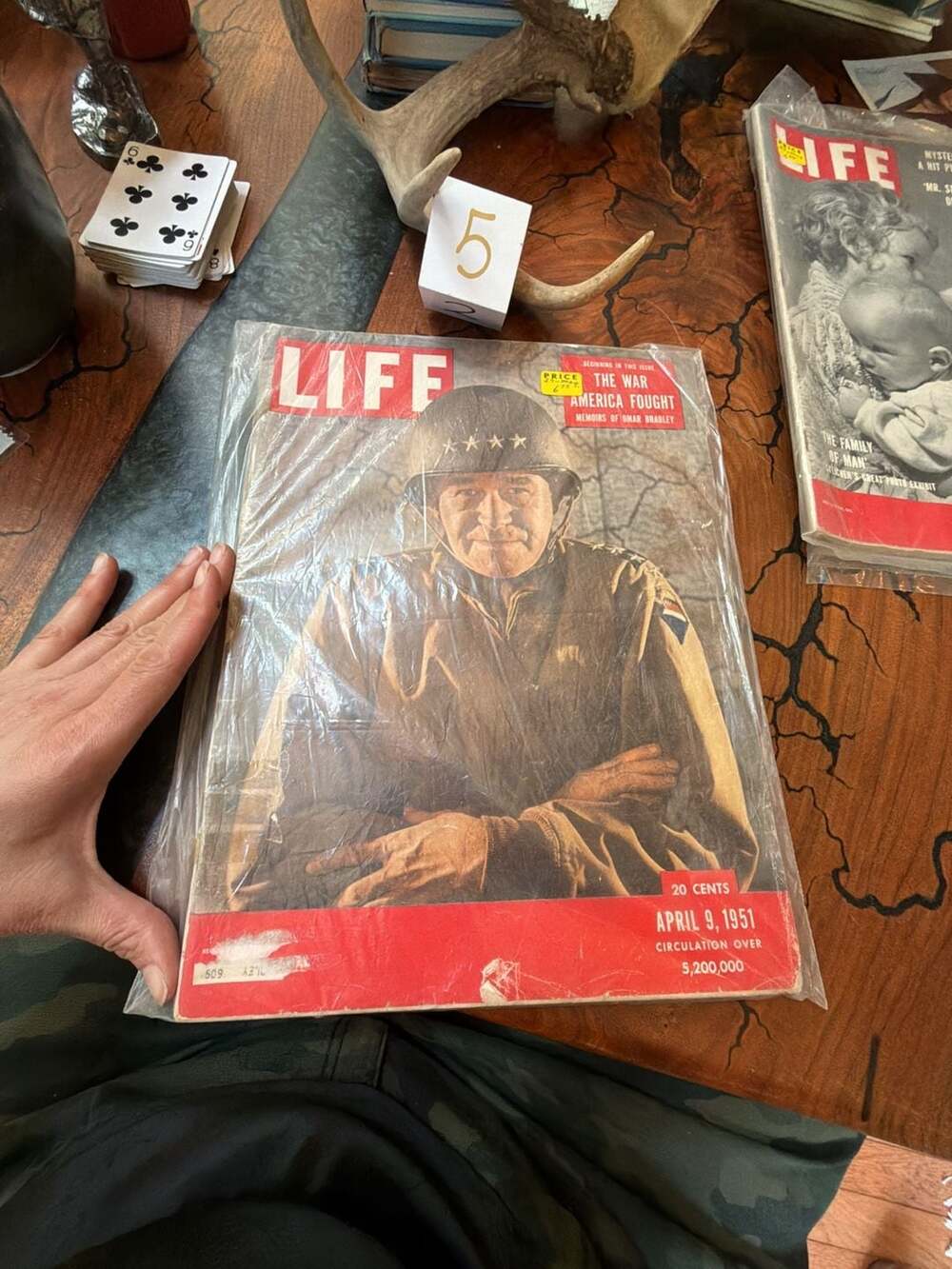 LIFE Magazine April 9, 1951 Issue Featuring General Omar Bradley